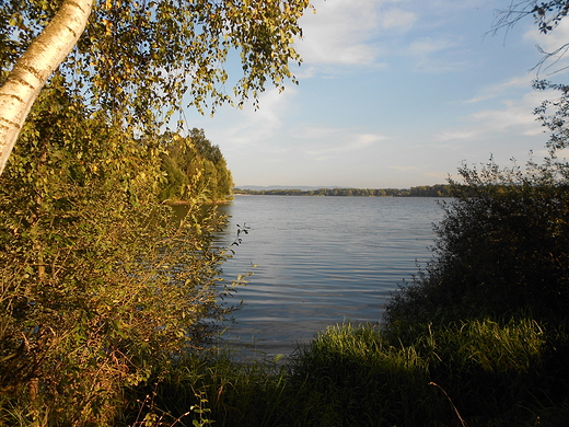 Jezioro ckie od strony Porby