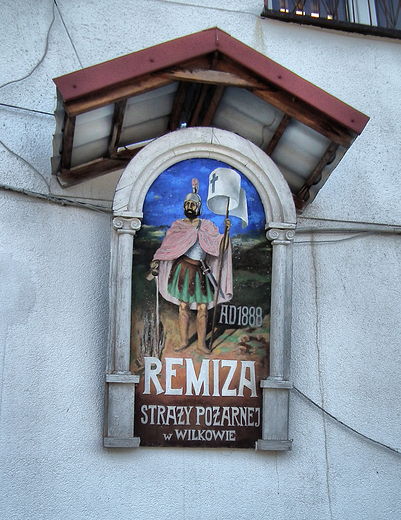 Remiza w Wilkowie 1888 r.