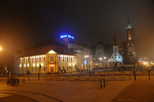 Rynek Kociuszki noc