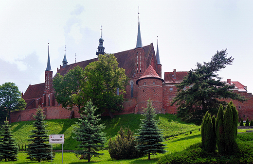 Frombork. Katedra Wniebowzicia NMP i w. Andrzeja.