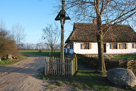 Skansen w Sierpcu - zagroda z Rbowa