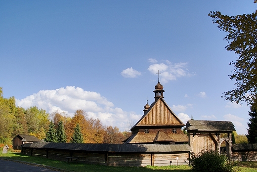 Park lski - skansen.