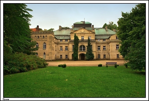 Turew - park i barokowy paac Chapowskich