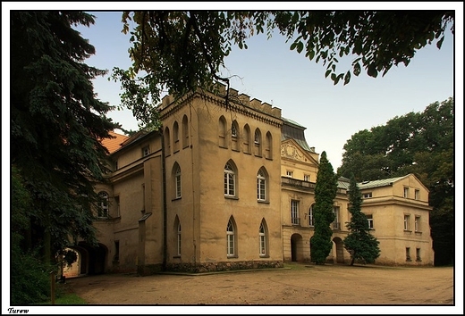 Turew - park i barokowy paac Chapowskich