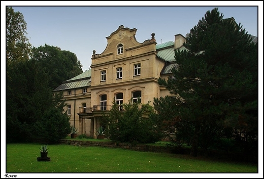 Turew - park i barokowy paac Chapowskich