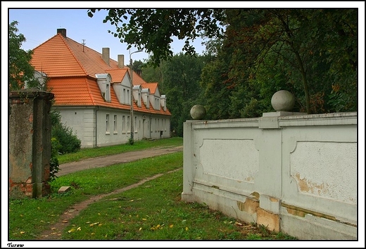 Turew - budynek gospodarczy nalecy do zaoenia paacowego Chapowskich