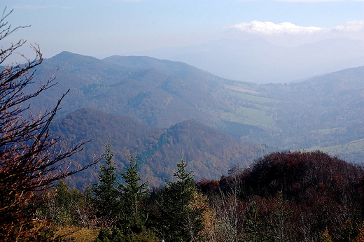 Panorama z Dwernik Kamienia