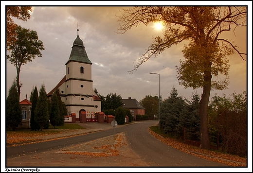 Kunica Czeszycka -  barokowy koci w. Jana Chrzciciela 1789-1795