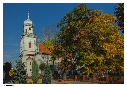 Sulmierzyce - barokowy koci parafialny pw. Wniebowzicia NMP