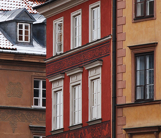 Stare Miasto w Warszawie - kamieniczki