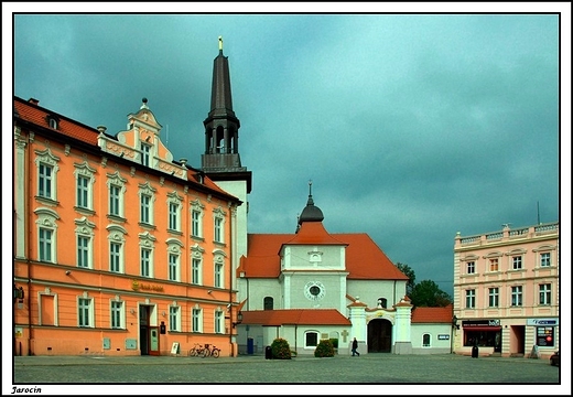 Jarocin - rynek i kamieniczki