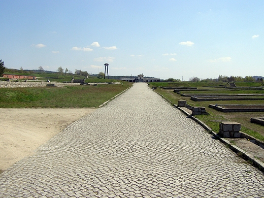 Muzeum obozu Gross-Rosen, widok oglny