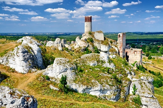 Ruiny zamku w Olsztynie