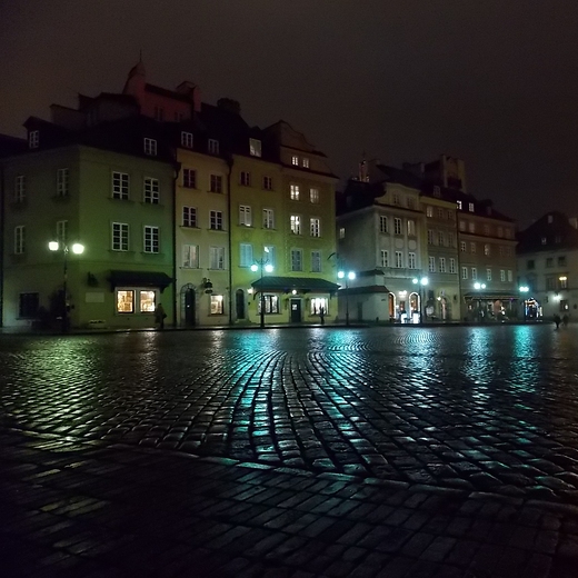 Warszawa. Starwka noc.