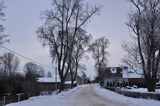 Uliczka w Wieliczkach