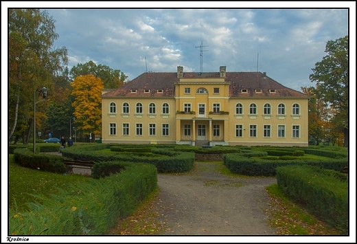 Kronice - neorenesansowy paac hrabiego Adalberta von der Recke von Volmerstein