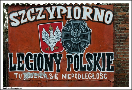 Kalisz -  malowida na cze bohaterw walczcych o niepodlego Polski