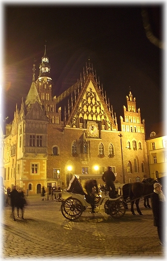 Wrocawski rynek-zaczarowana doroka