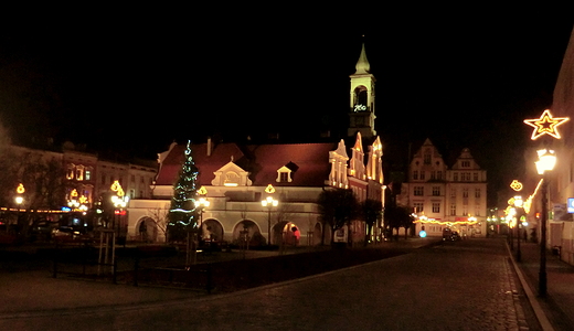 Rynek w wiatecznej odsonie