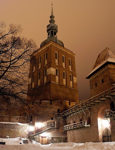 Wiea Radziejowskiego o trzeciej  w nocy. Frombork