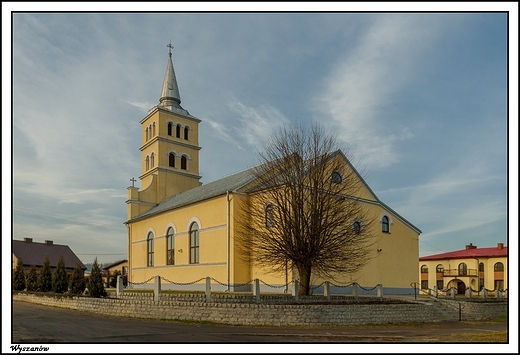 Wyszanw - neoromanski koci w. Michaa Archanioa z 1842r.