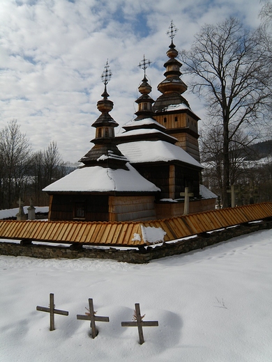 Cerkiew w Kotani. Beskid Niski