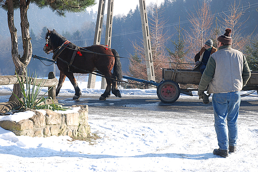 Korczyna - furmanka