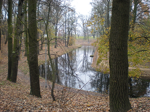 Fosa otaczajca Fort Bema. Warszawa