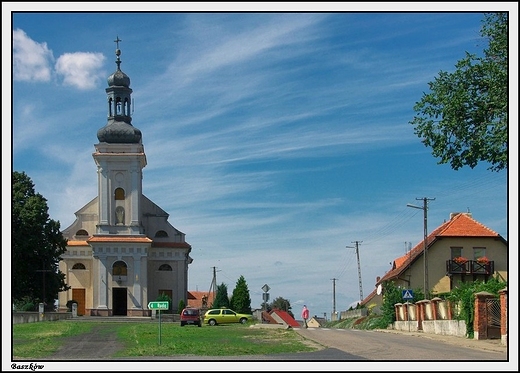 Baszkw - klasycystyczny koci pw. WNMP z 1829 r.