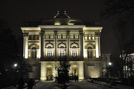 Warszawa noc - UW