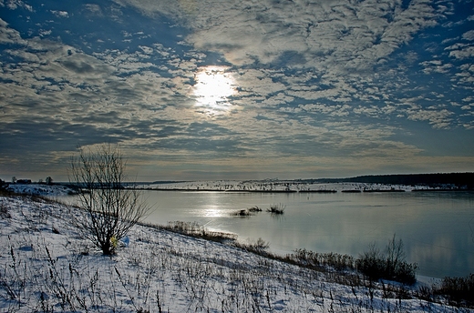 Powirowe jezioro w Sobolewie.