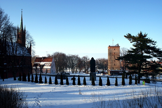 Frombork w zimowej odsonie