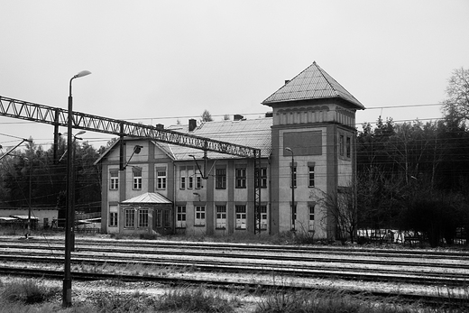 Stacja kolejowa. Maogoszcz