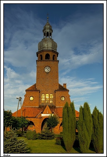 Dubin - neoromaski koci pw. w. Mikoaja Biskupa z lat 1936-39