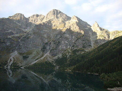 Poranek nad Morskim Okiem