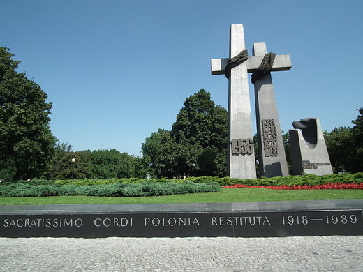 Pomnik Ofiar Czerwca 1956 na Placu A. Mickiewicza w Poznaniu