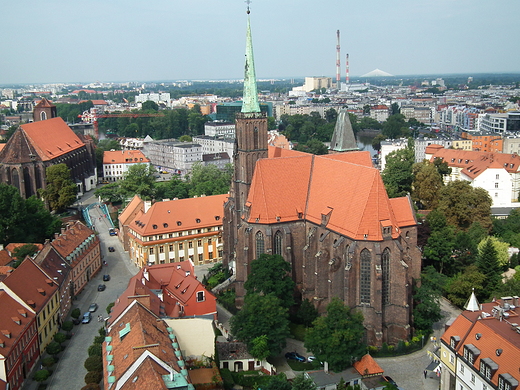 widok na Ostrw Tumski - Wrocaw