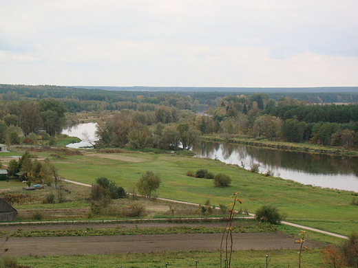 Mielnik. Widok z Gry Zamkowej.