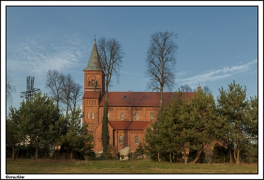 Doruchw - neoromaski koci w. Stanisawa Kostki z 1889 r.