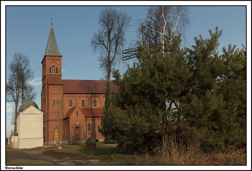 Doruchw - neoromaski koci w. Stanisawa Kostki z 1889 r.