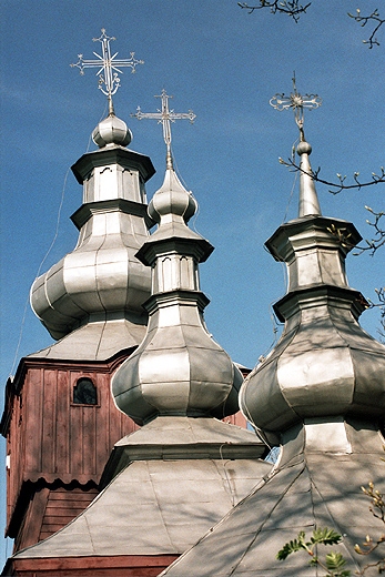 Muszynka - cerkiew z 1689 r. Góry Leluchowskie