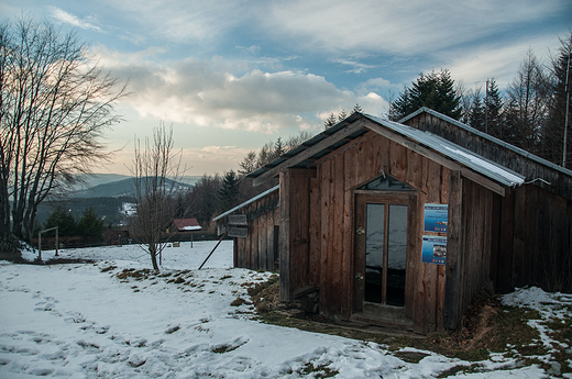 Widok sprzed Schroniska Kudacze