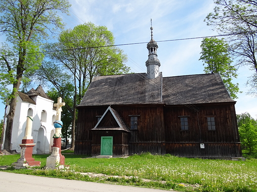 Jeden z drewnianego szlaku