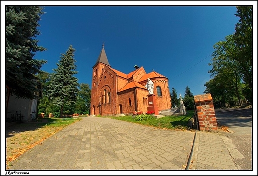 Skarboszewo - neoromaski koci pw. w. Trjcy z lat 1904-1906