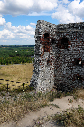 Fragment ruin zamku w Olsztynie kCzstochowy