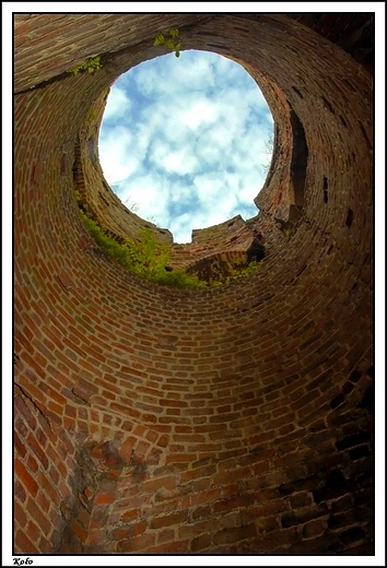 Koo - ruiny gotyckiego zamku na Wart