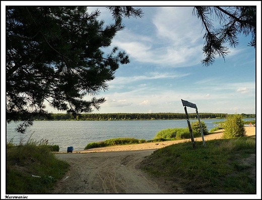 Murowaniec - zbiornik zaporowy na rzece Swdrni