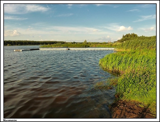 Murowaniec - zbiornik zaporowy na rzece Swdrni