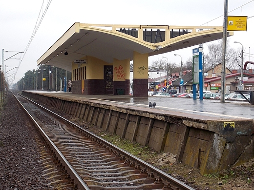Zabytkowa stacja PKP Michalin.