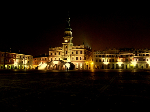 Rynek Wielki noc